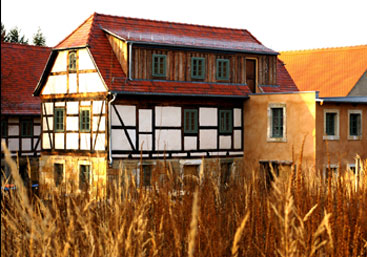 Außenansicht Ferienhaus Lindenhof Graupa